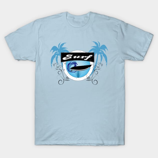 Surfing T-Shirt by Nicky2342